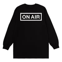 ON-AIR / ON AIR BASIC LOGO L/SL TEE / BLACK