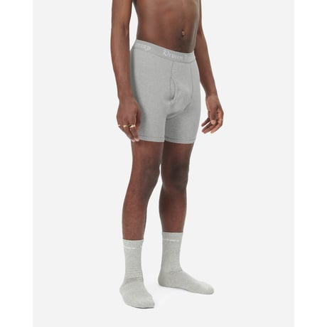 VIVIEN RAMSAY / BOXER BLIEF (3 PACK) / HEATHER GREY