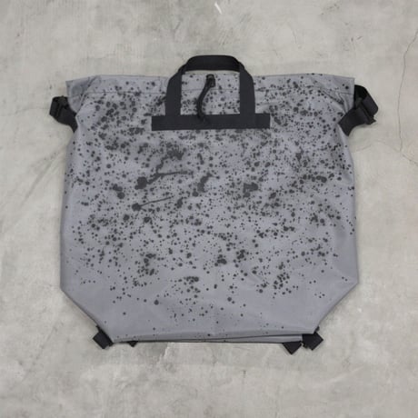 ZEPTEPI & Co. / DRIL BAG / MEDIUM / RAINDROPS / GRAY
