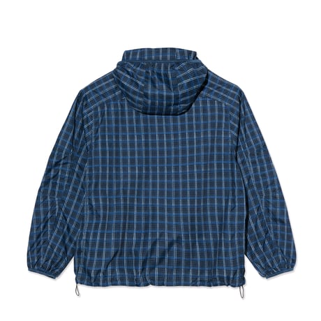 POLAR SKATE CO. / CHASE LIGHT SHELL JACKET / BLUE CHECK