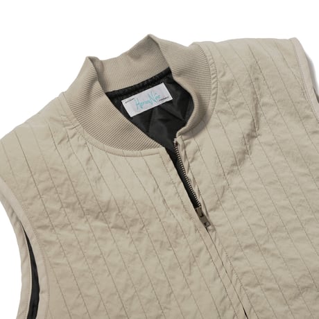 HOMBRE NINO / QUILTING VEST / BEIGE