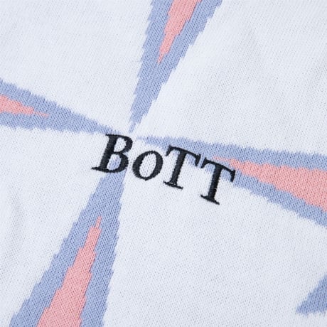 BoTT / SPARKLE COTTON SWEATER / WHITE