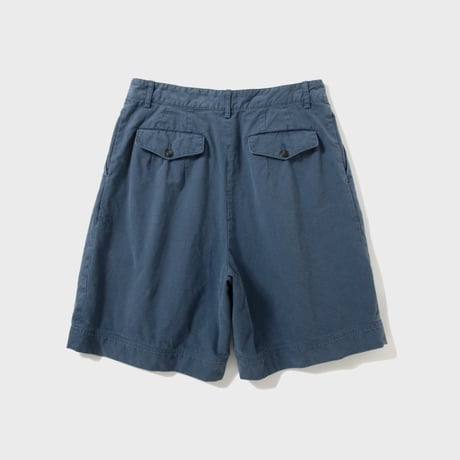 tone / WIDE DOUBLE SHORTS / FADE NAVY