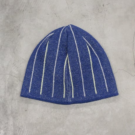 NOROLL / TWO FACE WASHI BEANIE / BLUE