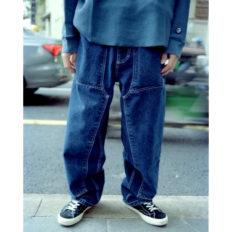 POLAR SKATE CO. / BIG BOY WORK PANTS / CHAPS / INDIGO