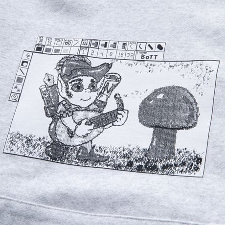 BoTT / SCANNER HOODIE / ASH