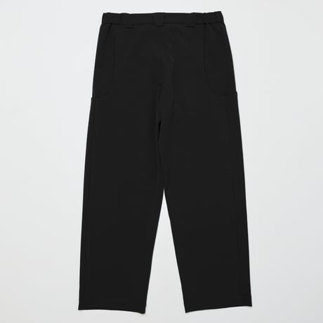 BAL / STRAIGHT LEG STRECH CURV POCKET PANT / BLACK