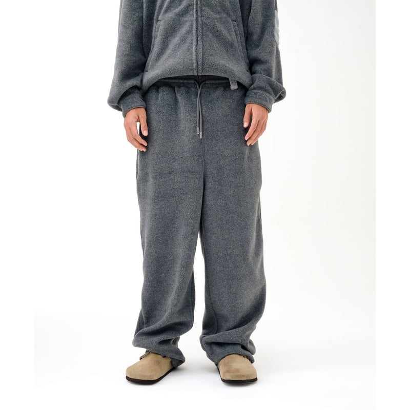 パンツ soonerorlater SOL guruguru pants SOL soonerorlater / FLEECE WORK PANTS / GRAY |