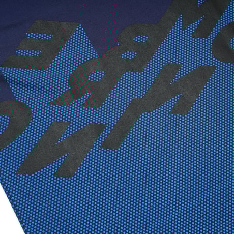 HOMBRE NINO / L/S PRINT TEE (BLOCK) / NAVY