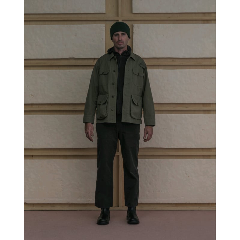PHIGVEL MAKERS & Co. / WAXED CLOTH FATIGUE TROU