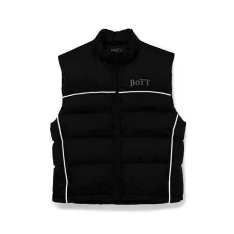 BoTT / B LOGO DOWN VEST / BLACK