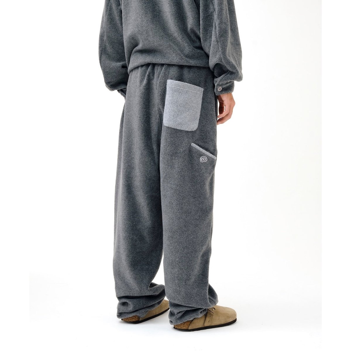 SOL soonerorlater / FLEECE WORK PANTS / NAVY | SOL soonerorlater / FLEECE WORK PANTS / NAVY |