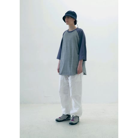 tone / LINEN OVER PANTS / WHITE