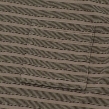 NOROLL / UNEVENNESS S/S TEE / SOILBROWN