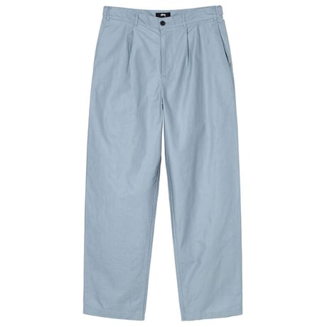 STUSSY / VOLUME PLEATED TROUSER / SLATE