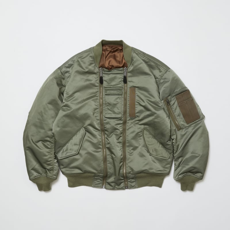 BAL / x SPIEWAK DOUBEL ZIP BOMBER JACKET / ALPH