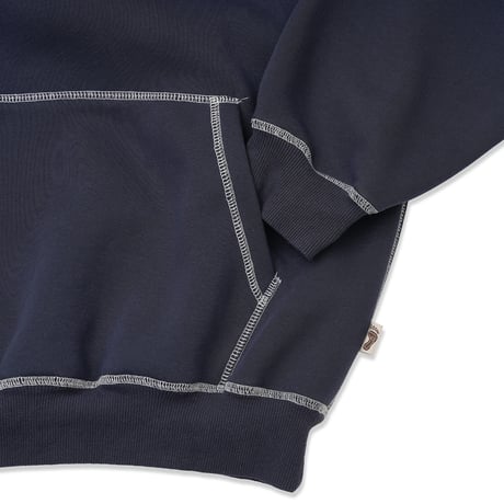 TRIBE WEAR / NOT BASIC HOODIE / NAVY