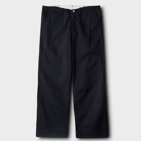 PHIGVEL MAKERS & Co. / OFFICER TROUSERS (WIDE) / INK BLACK