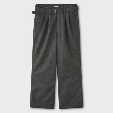 PHIGVEL MAKERS & Co. / C/W BELTED 2TUCK TROUSERS / HOUNDS TOOTH
