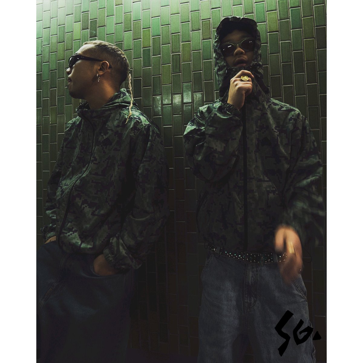 SPECIAL GUEST K.K. / SG SEX POSITION CAMO HOODE
