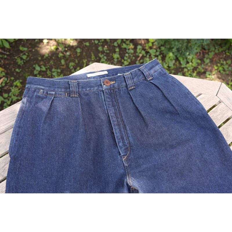 NOROLL / THICK WALK PANTS / BLUE DENIM | Sophomore
