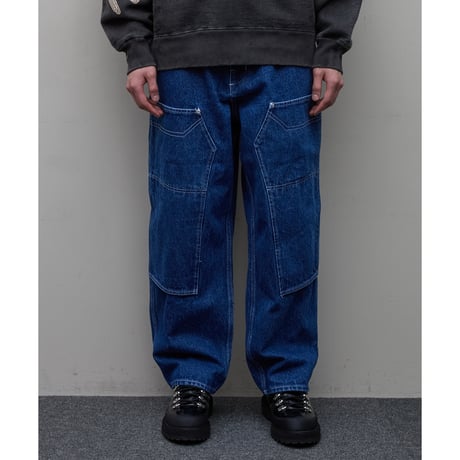 BAL / LOOSE FIT DENIM WORK PANT / INDIGO