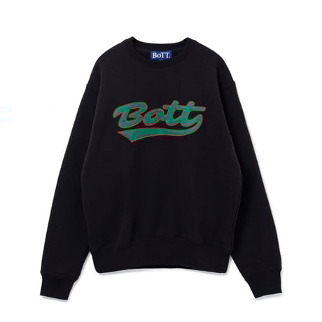 BoTT / SCRIPT LOGO CREWNECK / BLACK