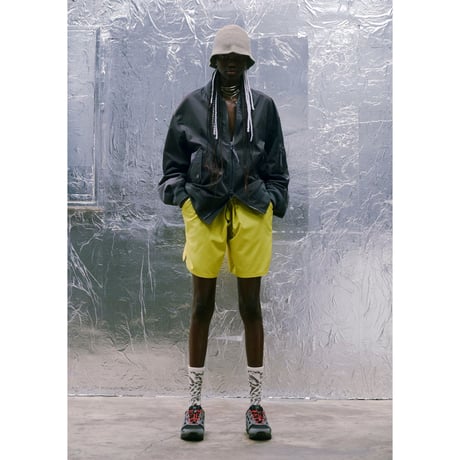 BAL / HAND KNIT BUCKET HAT / KHAKI