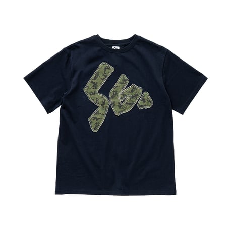 SPECIAL GUEST K.K. / SEX CAMO FABRIC PATCH TEE / NAVY