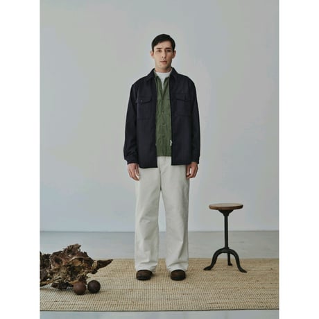 PHIGVEL MAKERS & Co. / FISHERMAN'S SHIRT / FADE OLIVE