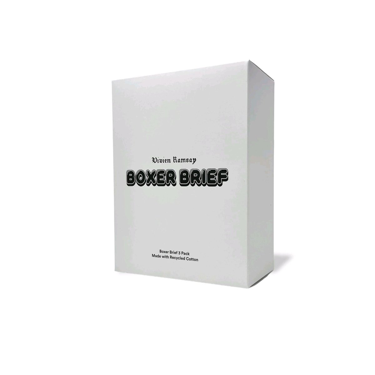 Boxer Brief White (3 Pack) – Vivien Ramsay