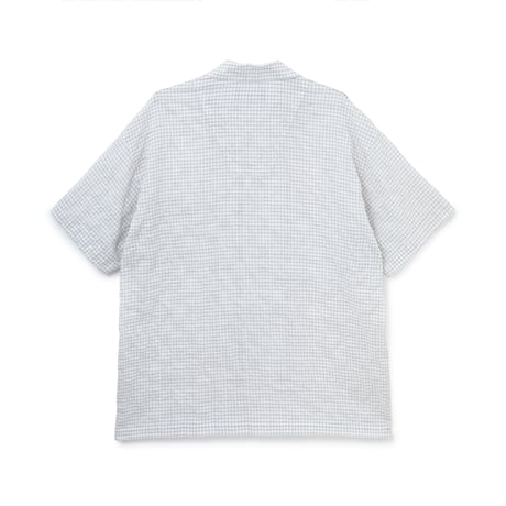 BoTT / WINDOWPANE S/S SHIRT / WHITE