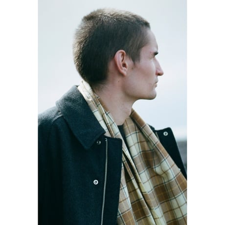 PHIGVEL MAKERS & Co. / CHECK STOLE / GRAY CHECK