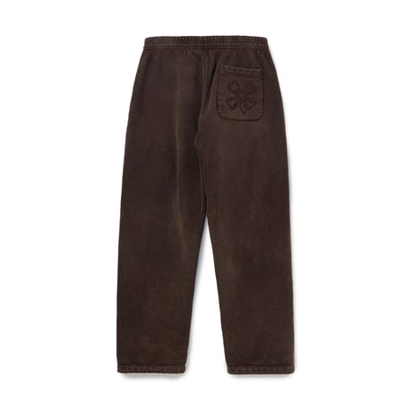BoTT / WASHED LUCKY LOGO SWEATPANT / WASHED BROWN
