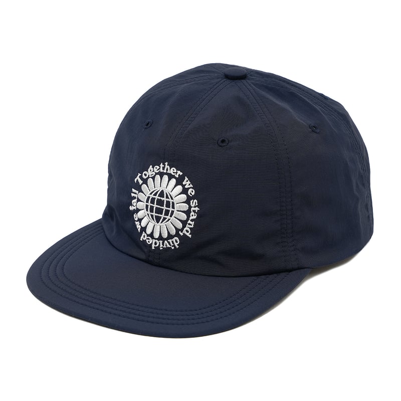 GARBAGE / SOFT BRIM 6 PANEL CAP (MOTTO) / NAVY GARBAGE / SOFT BRIM 6 PANEL CAP (MOTTO) / NAVY