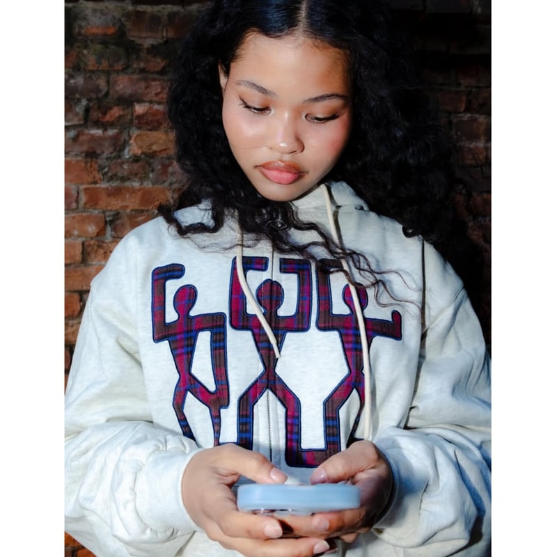 SOL soonerorlater / 3GUYS PADDED ZIP HOODIE / P