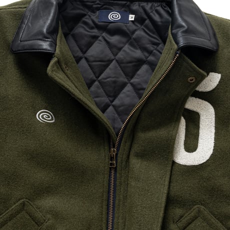 SOL soonerorlater / VARSITY JACKET / GREEN