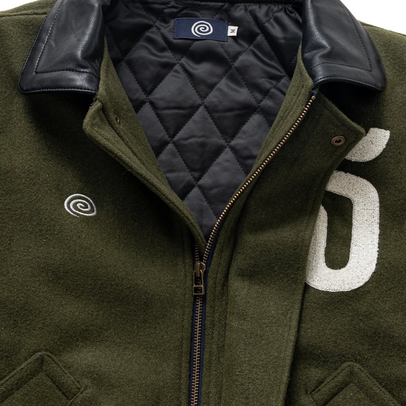 SOL soonerorlater / VARSITY JACKET / GREEN | So