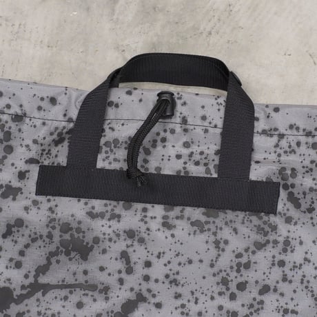 ZEPTEPI & Co. / DRIL BAG / MEDIUM / RAINDROPS / GRAY