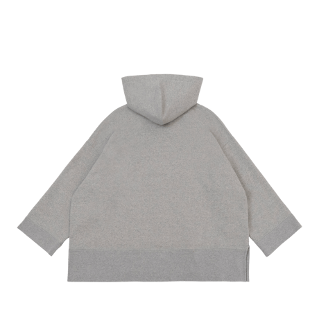 ON-AIR / HEAVY FLEECE BAJA HOODIE / GREY HEATHER