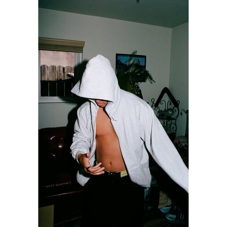 TRIBE WEAR / BASIC ZIP UP HOODIE / GRAY