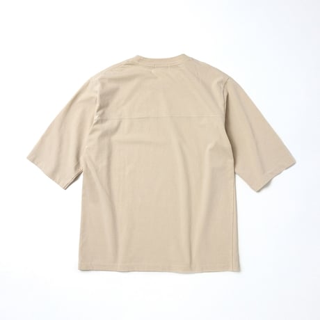 tone / FOOTBALL SHIRT / LT.BEIGE