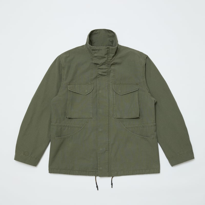 BAL / CURB POCKET FIELD JACKET / ARMY GREEN | S