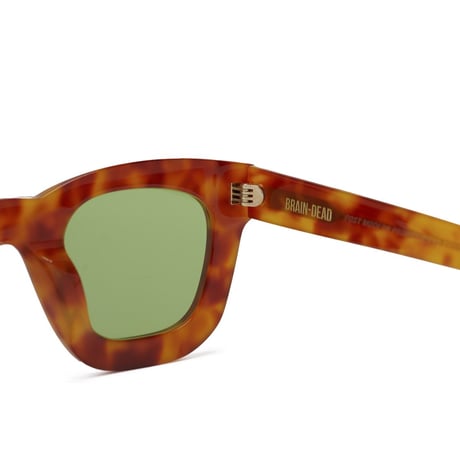 BRAIN DEAD / ELIA POST MODERN PRIMITIVE EYE PROTECTION / HONEY TORTOISE