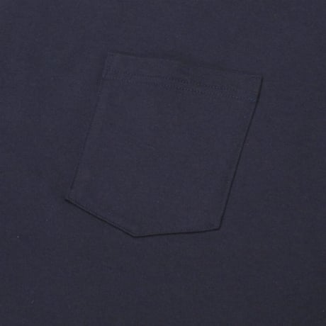 GARBAGE / PLAIN POCKET TEE / NAVY