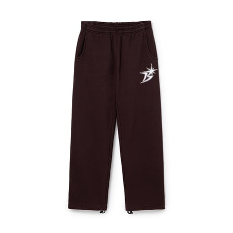 BoTT / B LOGO SWEATPANT / BROWN