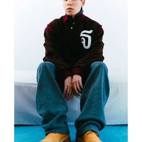 SOL soonerorlater / VARSITY JACKET / GREEN