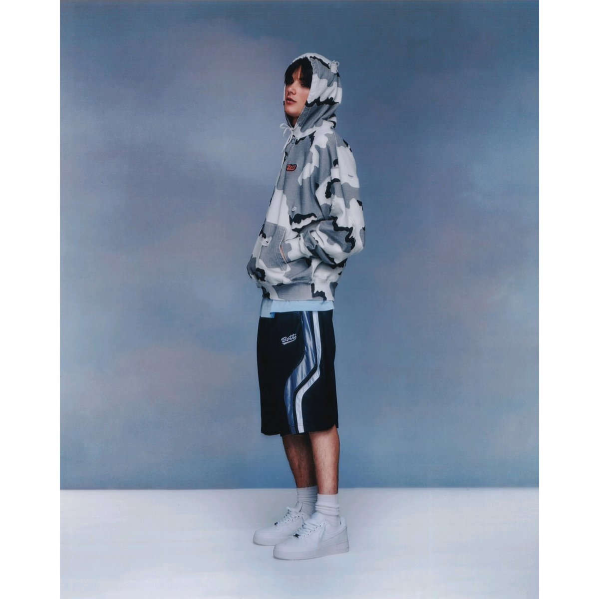 BoTT / PIPED MESH SHORT / BLACK | Sophomore