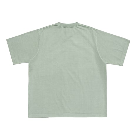 LQQK STUDIO / PIGMENT WASHED TEE / WASHED GREEN