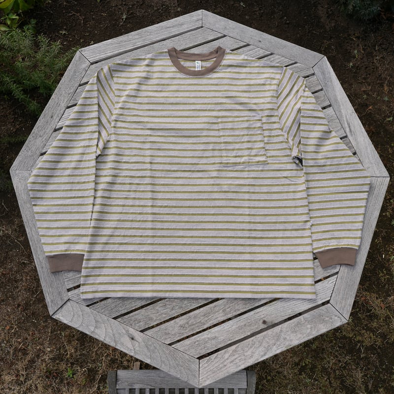 NOROLL / UNEVENNESS L/S TEE / GREEN | Sophomore